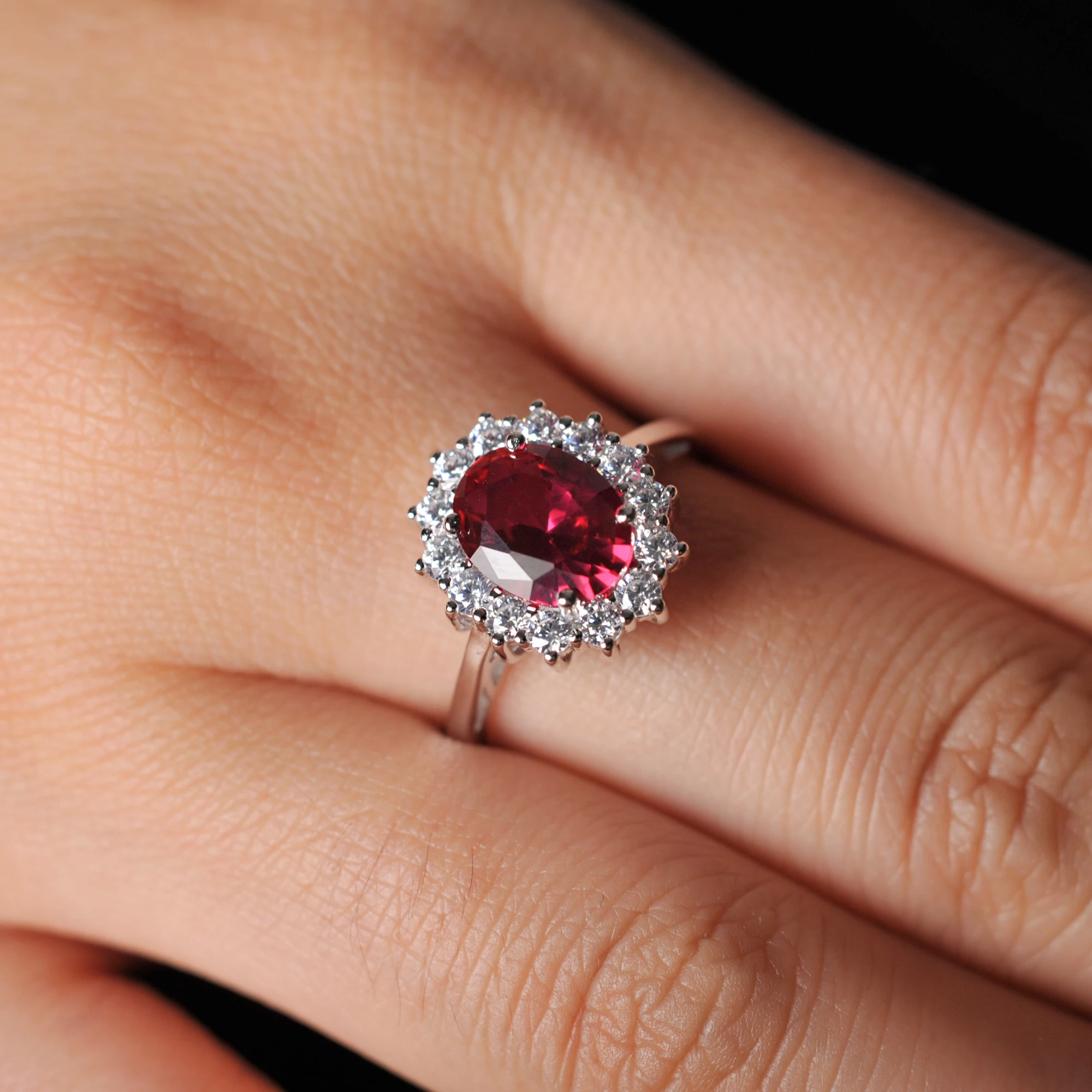 Princess Diana Ring Sapphire Ruby Emerald