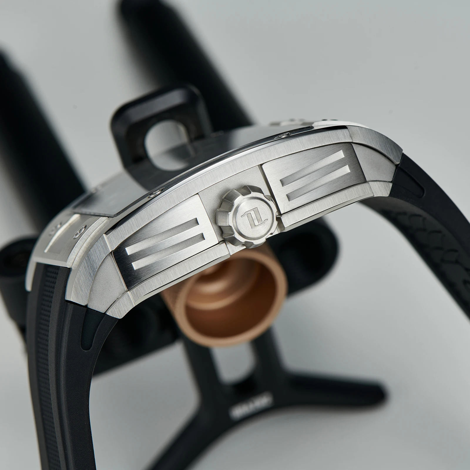 OBLVLO EM-ST Carbon Fiber Skeleton Watch
