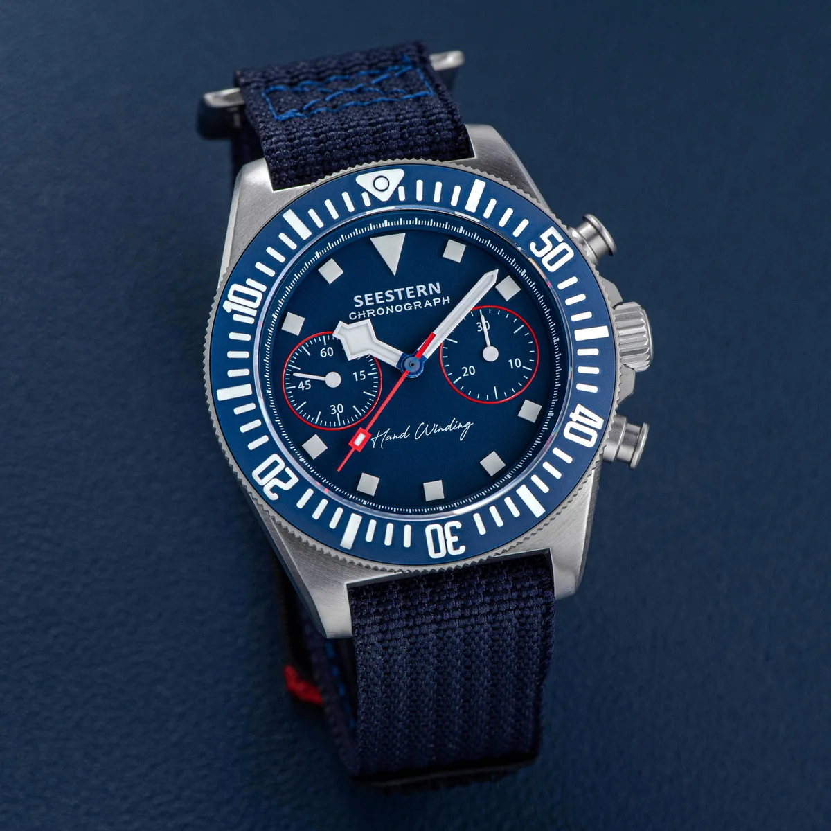 Sugess S445 Chronograph ST1901 Hand-Winding Watch