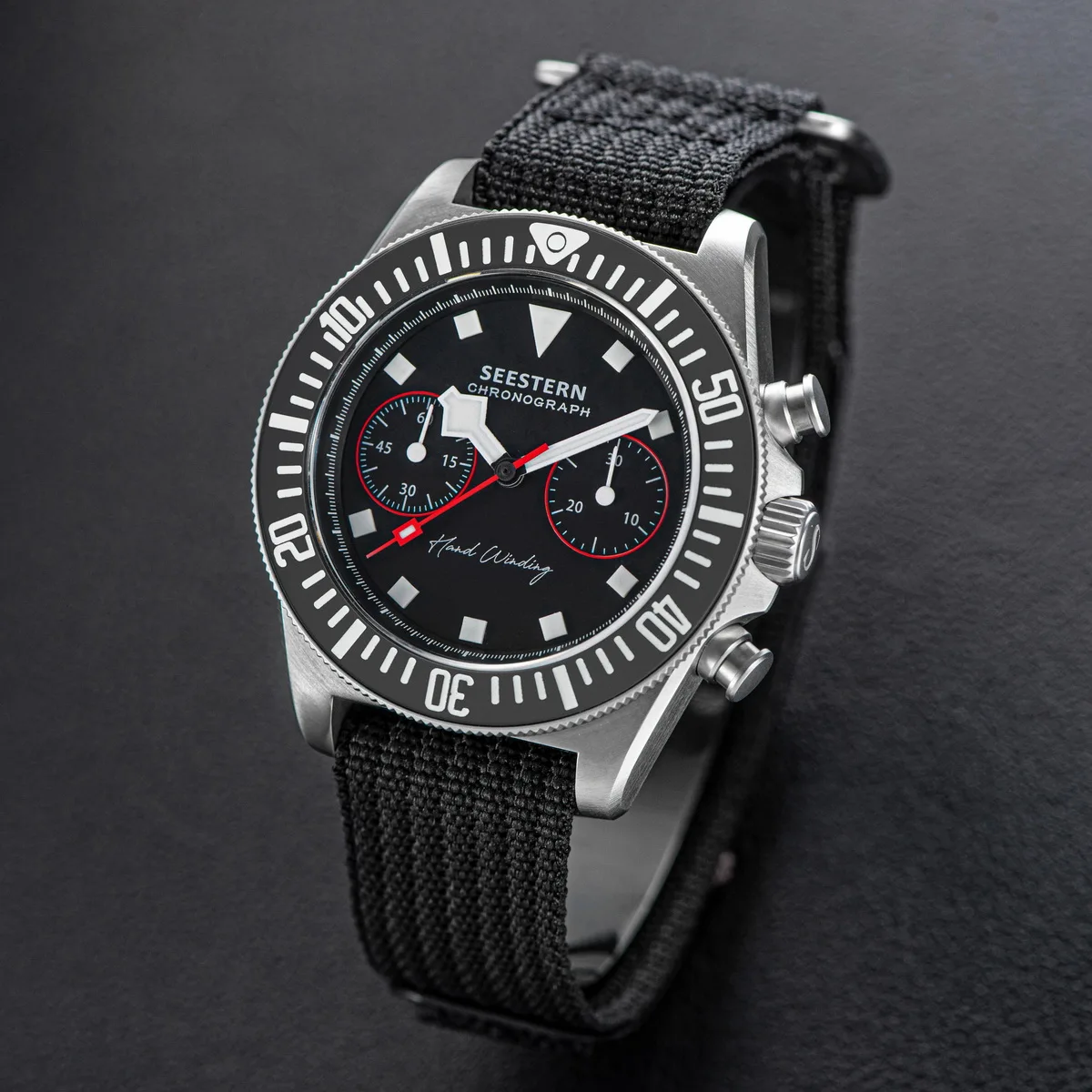 Sugess S445 Chronograph ST1901 Hand-Winding Watch