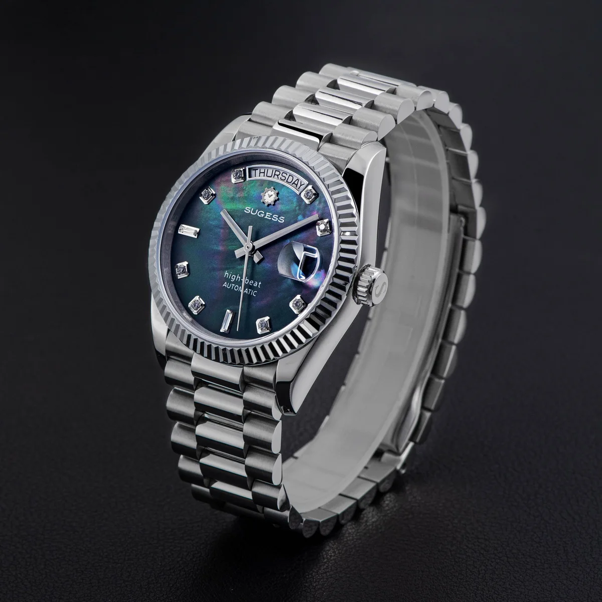 Sugess S449 Heritage MOP Dial 36DD Watch