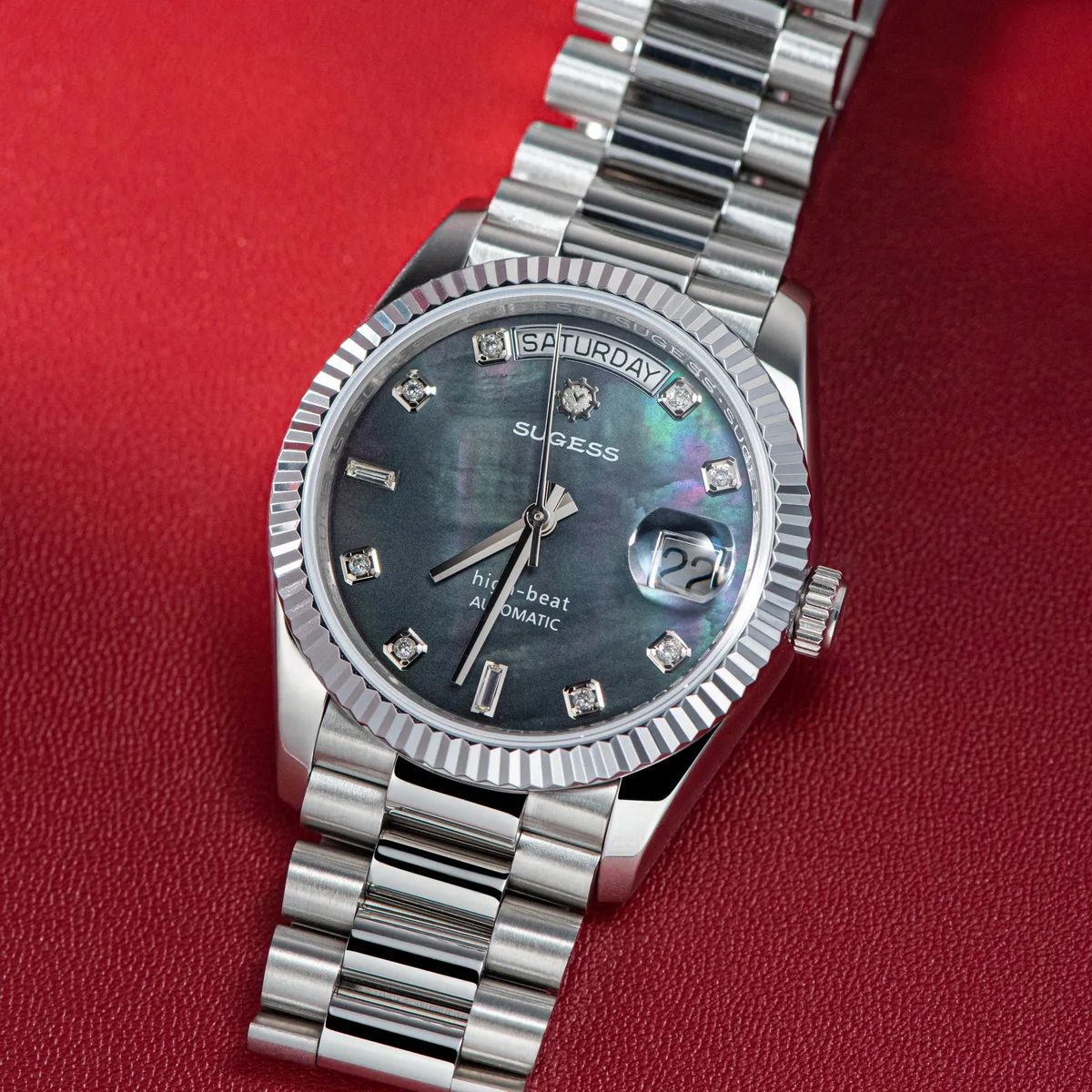 Sugess S449 Heritage MOP Dial 36DD Watch