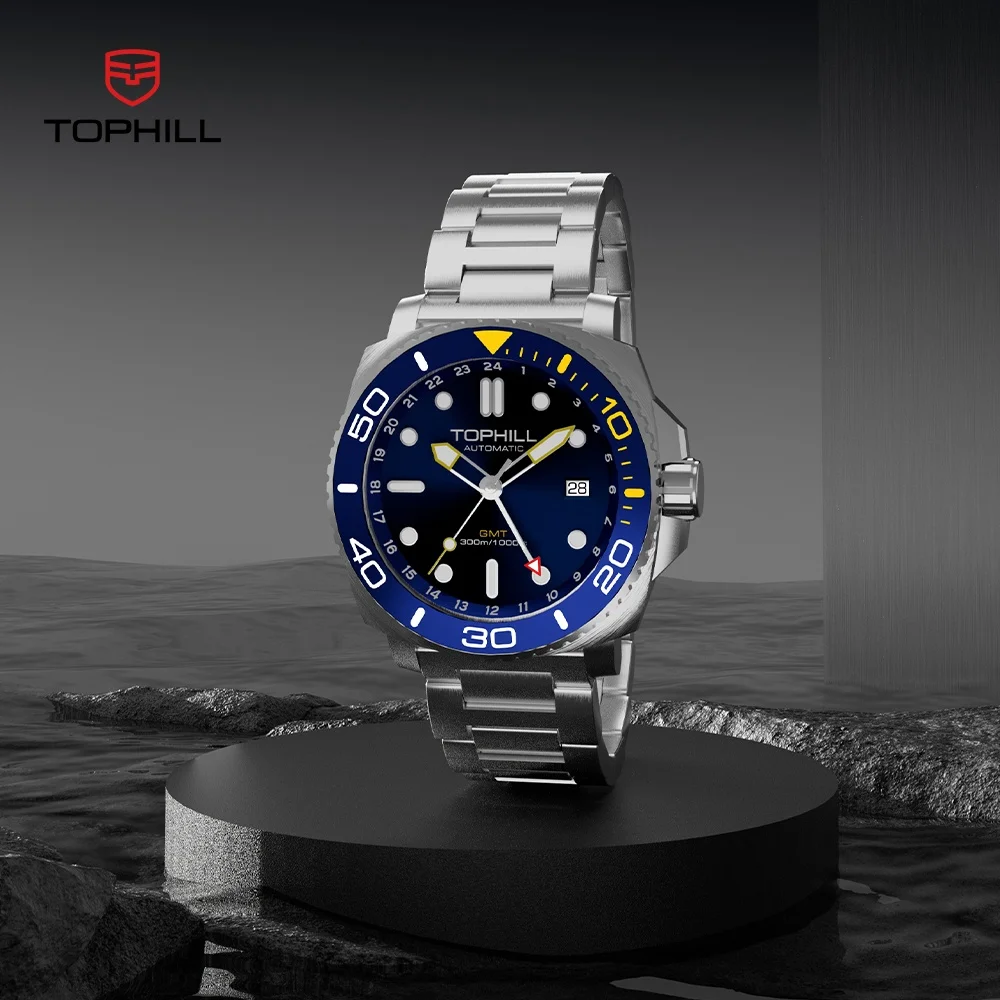 TOPHILL Diver TD012G GMT Men’s Watch