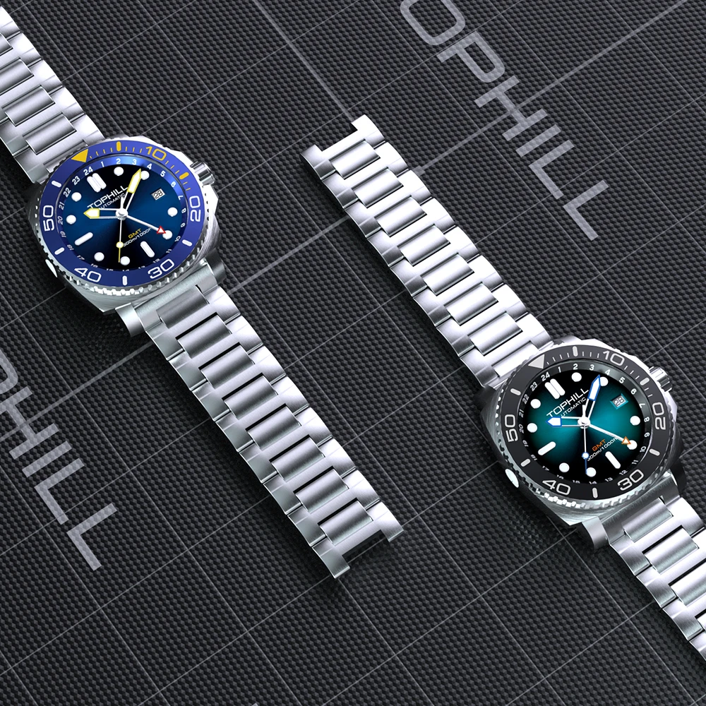 TOPHILL Diver TD012G GMT Men’s Watch