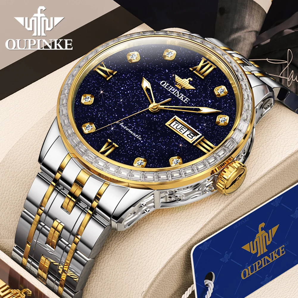 2025 OUPINKE Starry Sky Automatic Watch