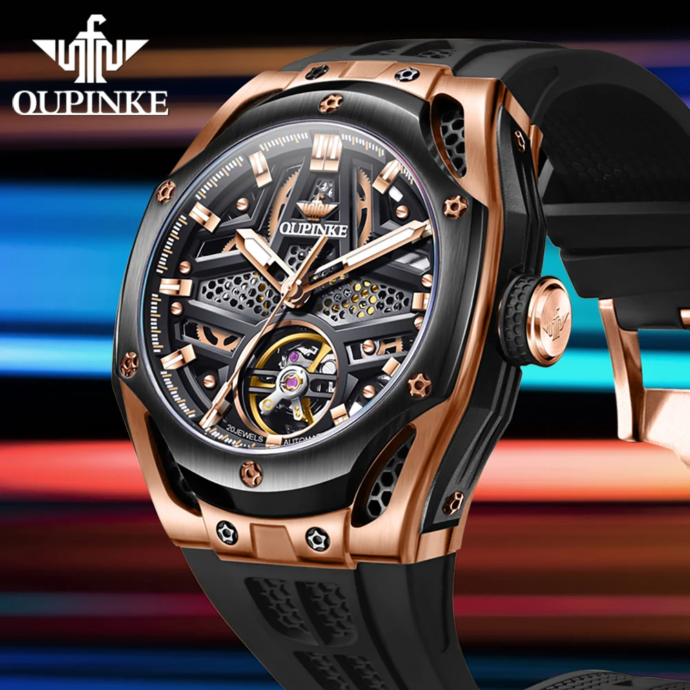 OUPINKE Prestige Series Skeleton Watch