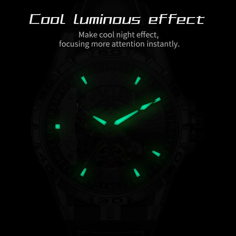 SOLLEN Supercar-Inspired Automatic Watch