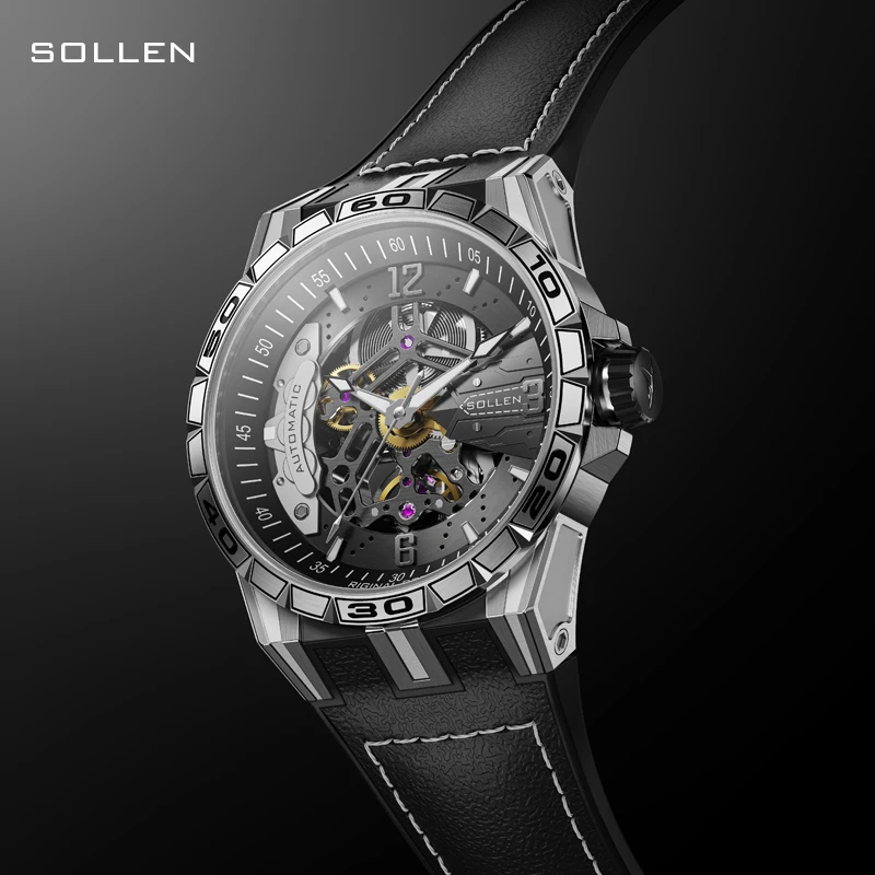 SOLLEN Supercar-Inspired Automatic Watch