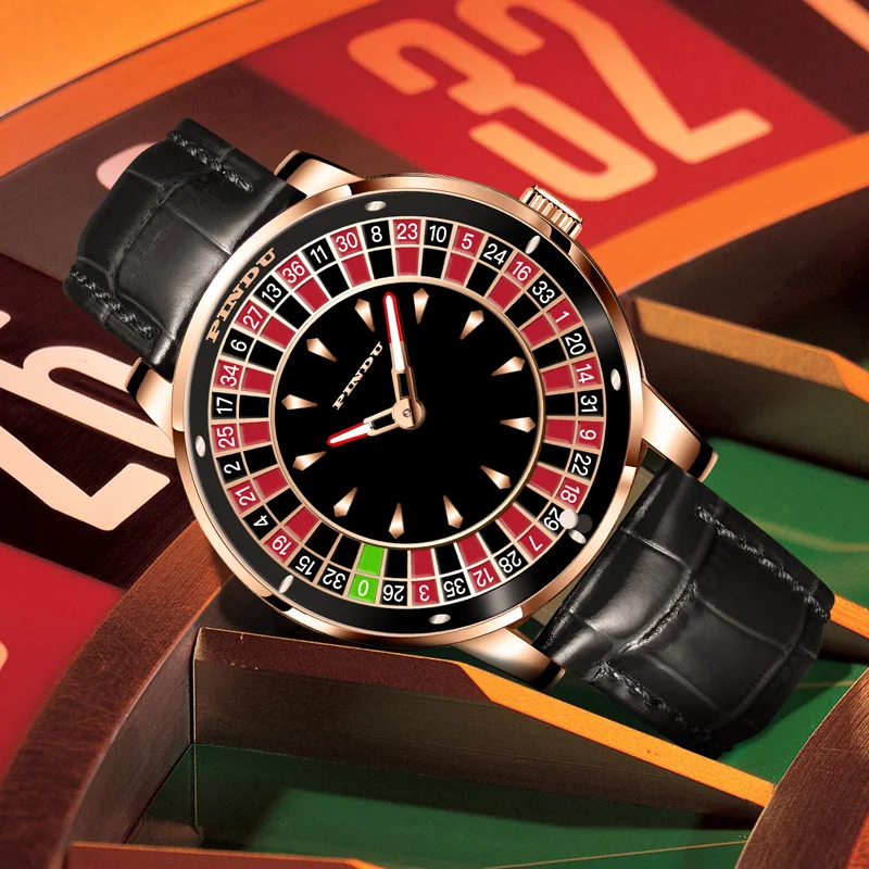 Las Vegas Roulette Theme Automatic Watch