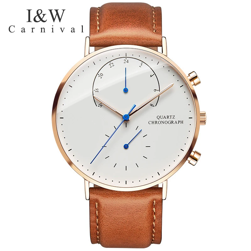 I&W Carnival Quartz Chronograph Watch