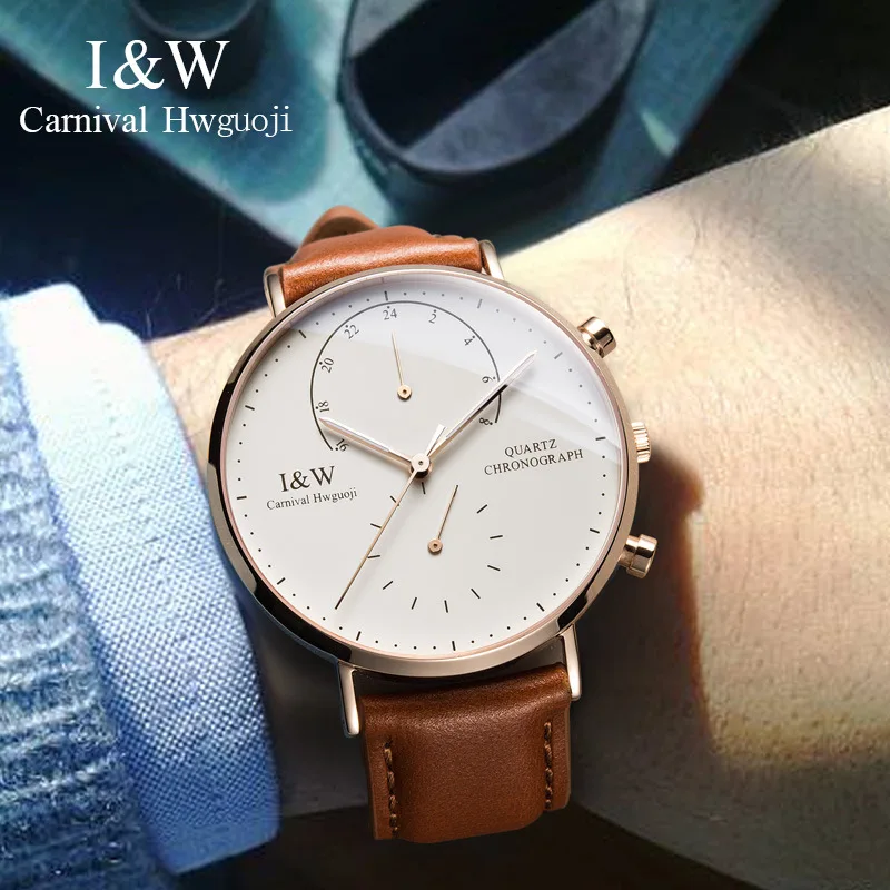 I&W Carnival Quartz Chronograph Watch