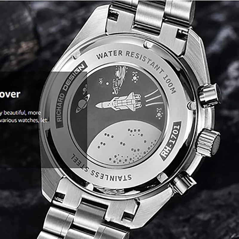 Richard Speedmaster Professional Chrono Watch