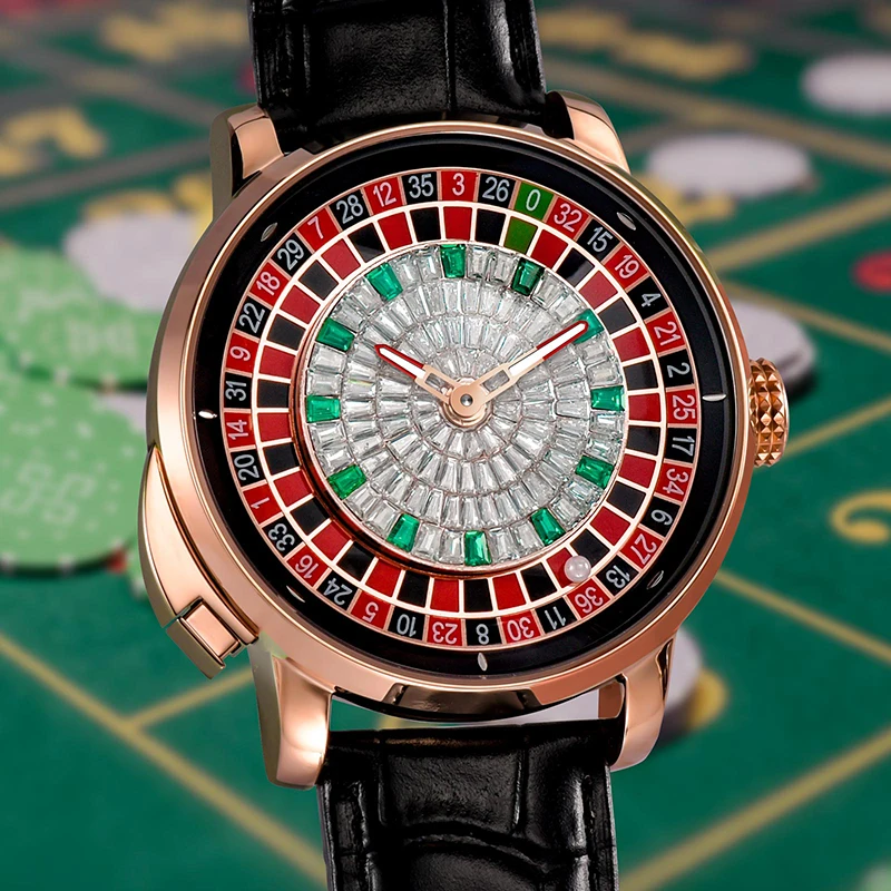 Casino-Style PINDU Sapphire Mechanical Watch