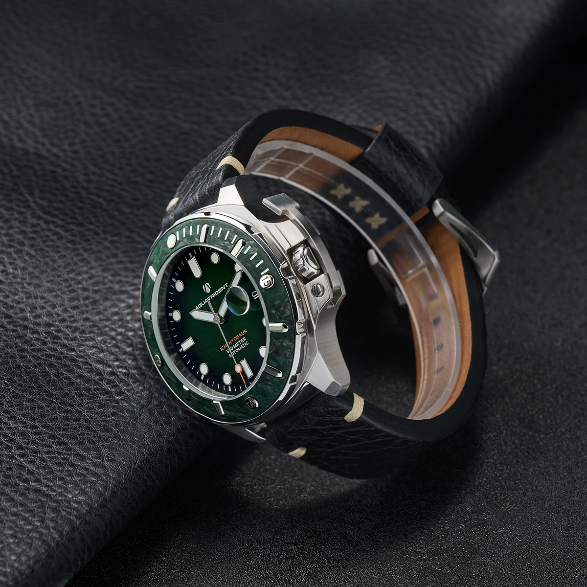 Carbon Fiber 500M Automatic Dive Watch