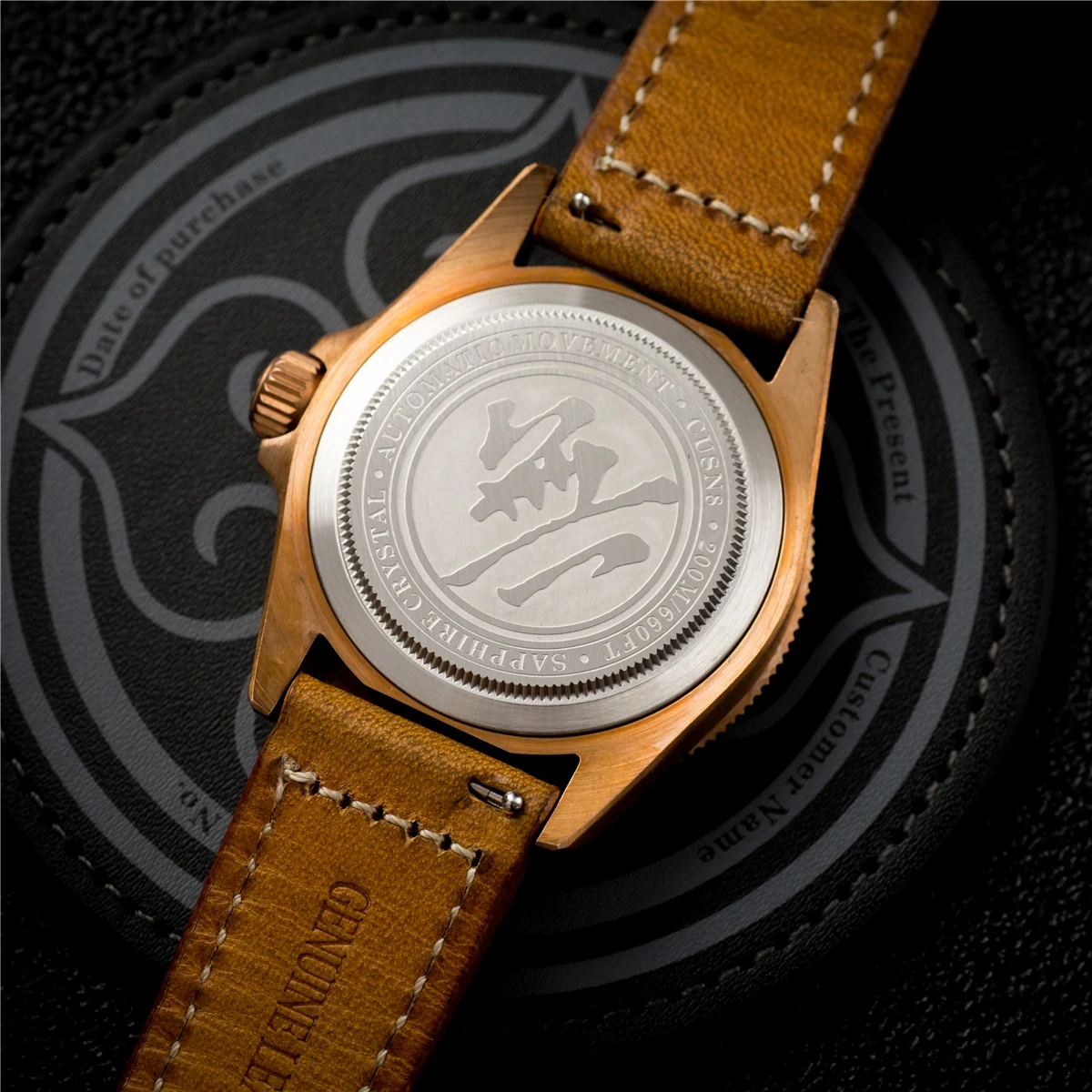 IXDAO Vintage Bronze Automatic Watch