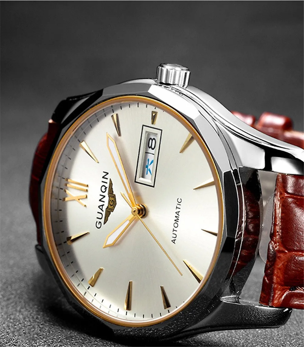 GUANQIN NH36 Automatic Mechanical Watch