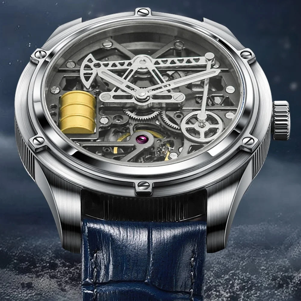PINDU Oil Pump Design Mechanical Watch