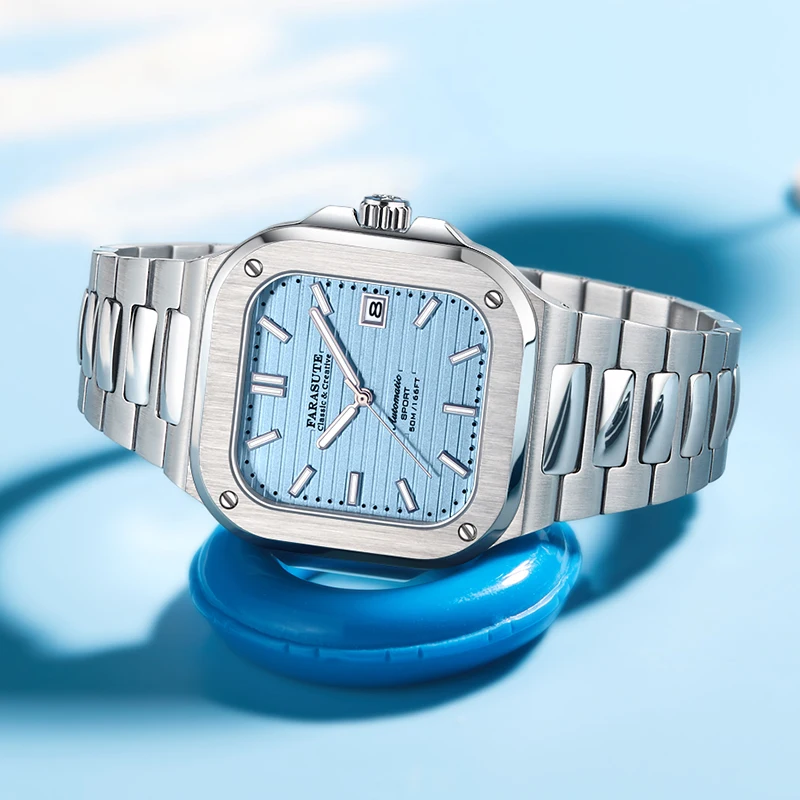 FARASUTE Square Ultrathin Mechanical Watch