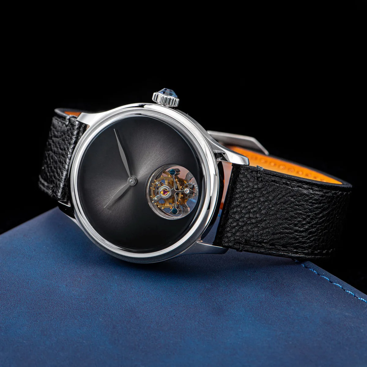 Sugess 38mm Tourbillon Minimalist Watch