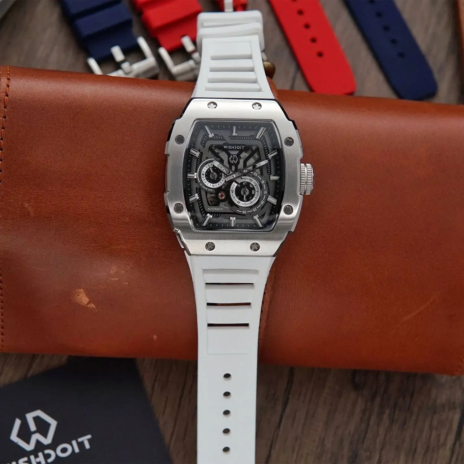 Wishdoit Skeleton Luxury Sports Watch