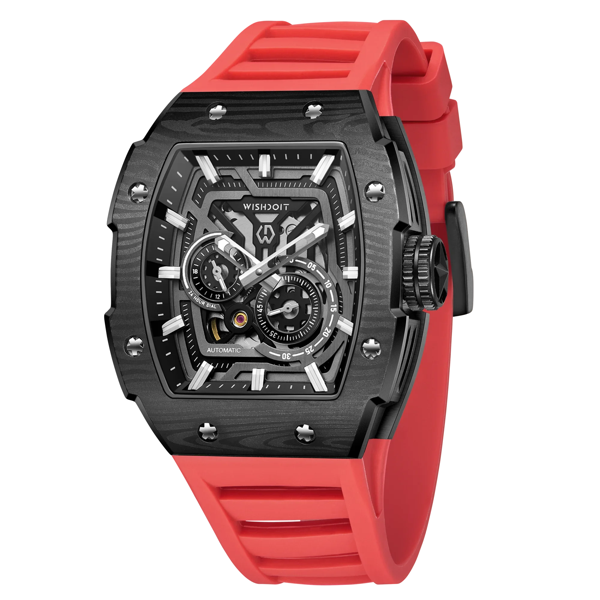 Wishdoit Skeleton Luxury Sports Watch