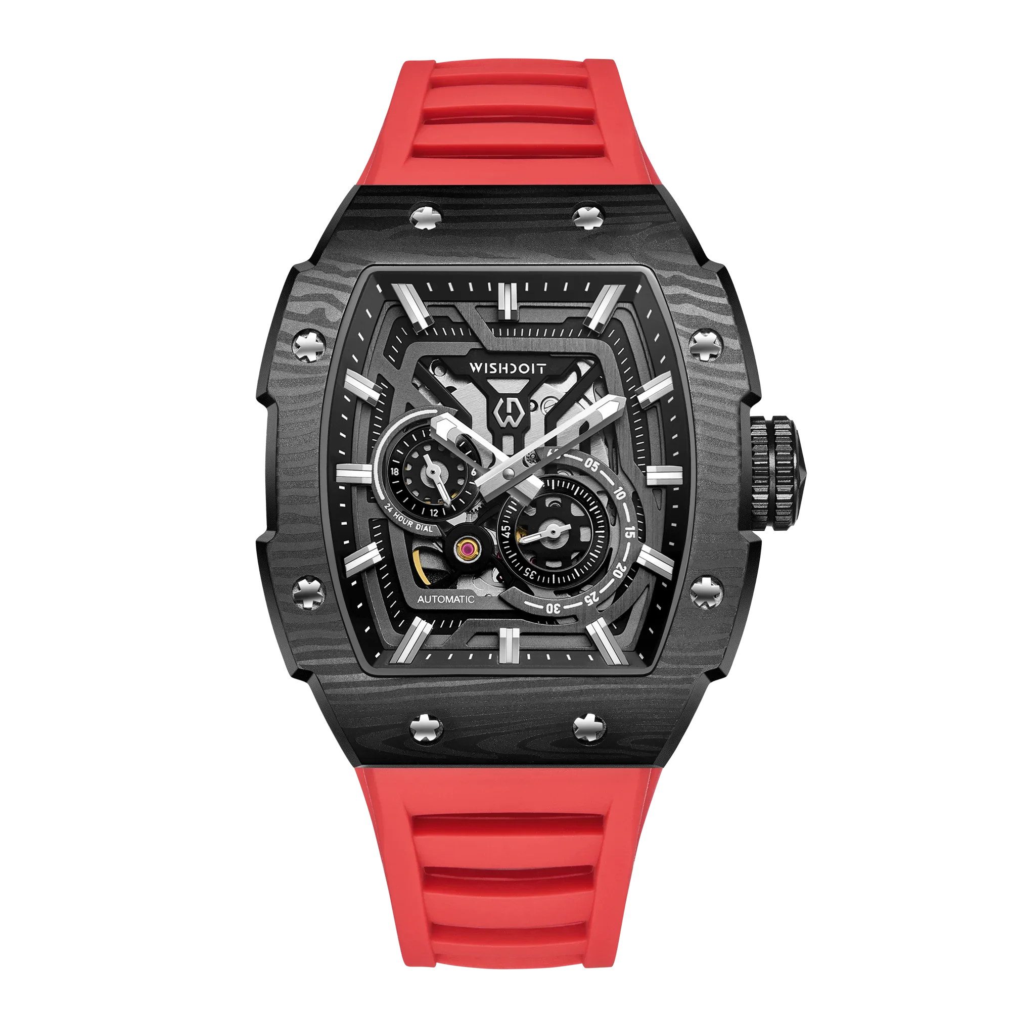 Wishdoit Skeleton Luxury Sports Watch