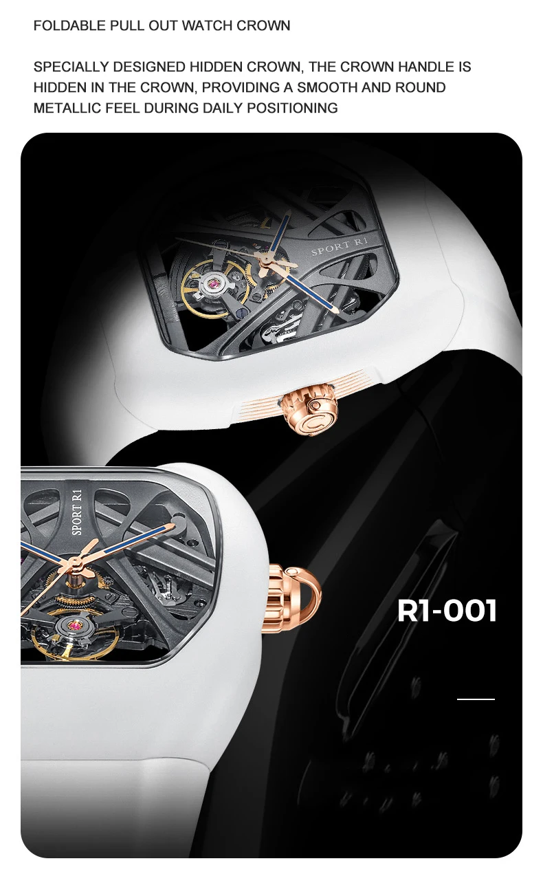 CRONUSART R1-002 Luxury Supercar-Inspired Men’s Watch