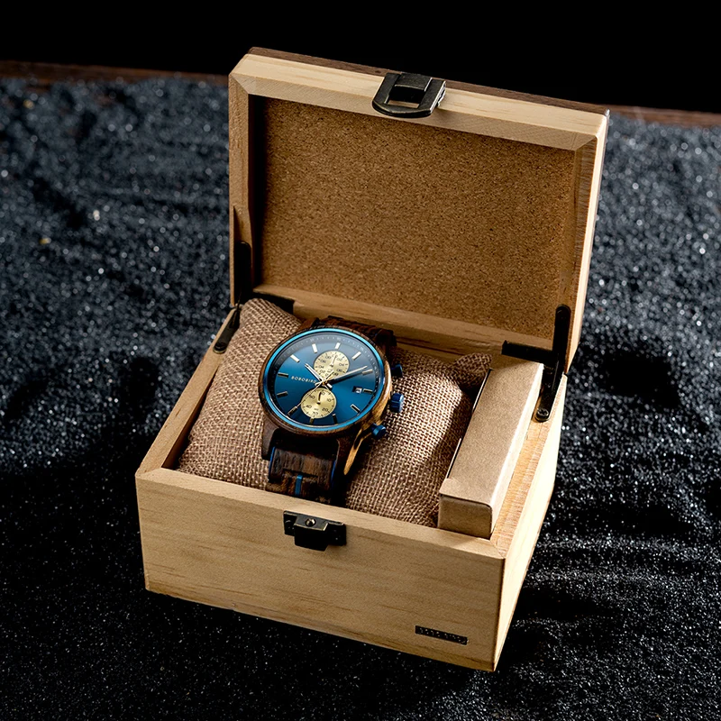BOBO BIRD T116 Chronograph Wooden Watch