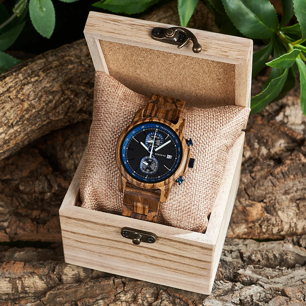Handcrafted BOBO BIRD Wooden Watch