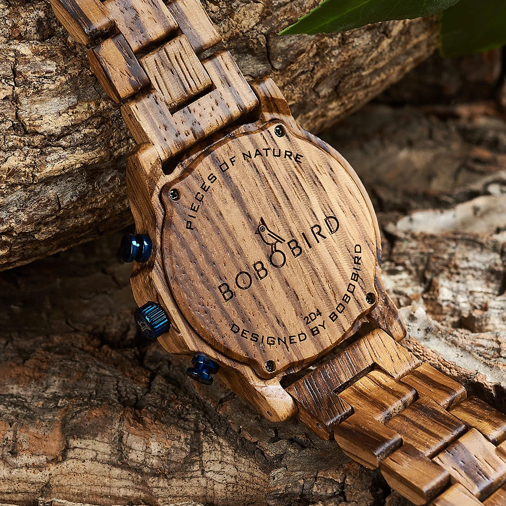Handcrafted BOBO BIRD Wooden Watch