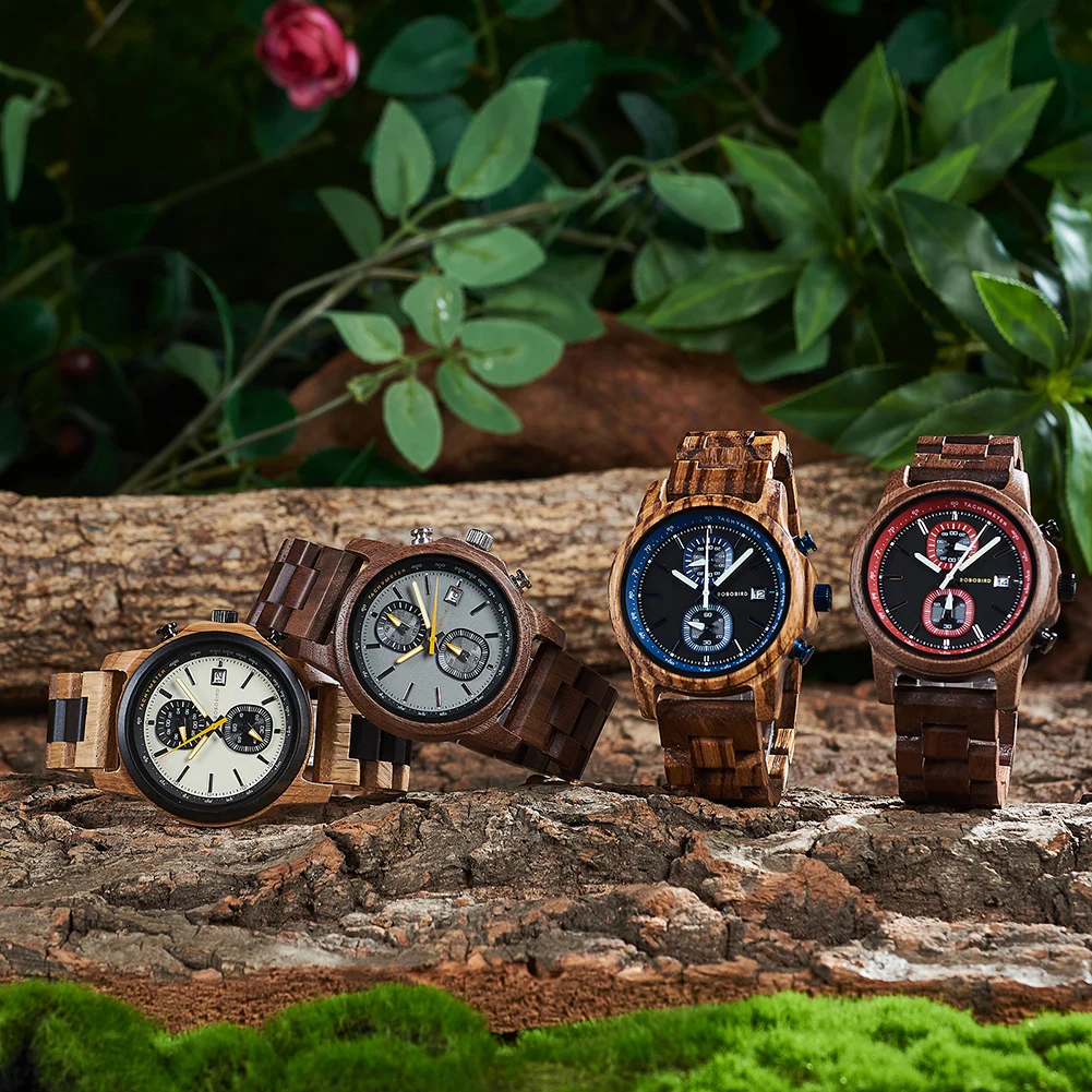 Handcrafted BOBO BIRD Wooden Watch