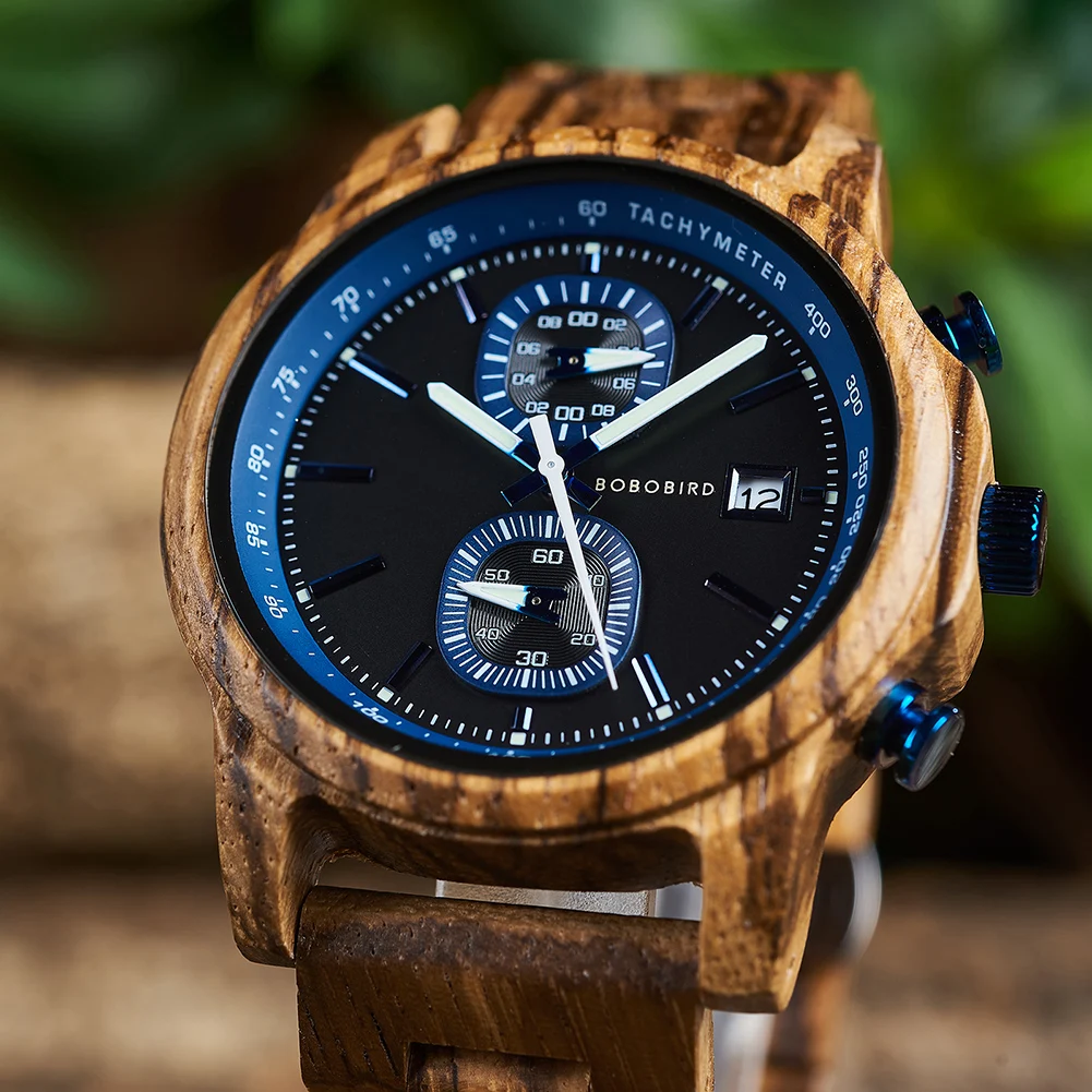 Handcrafted BOBO BIRD Wooden Watch