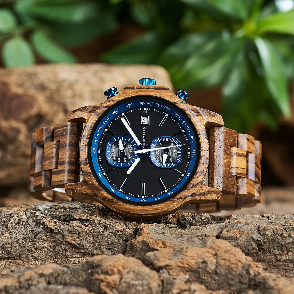 Handcrafted BOBO BIRD Wooden Watch