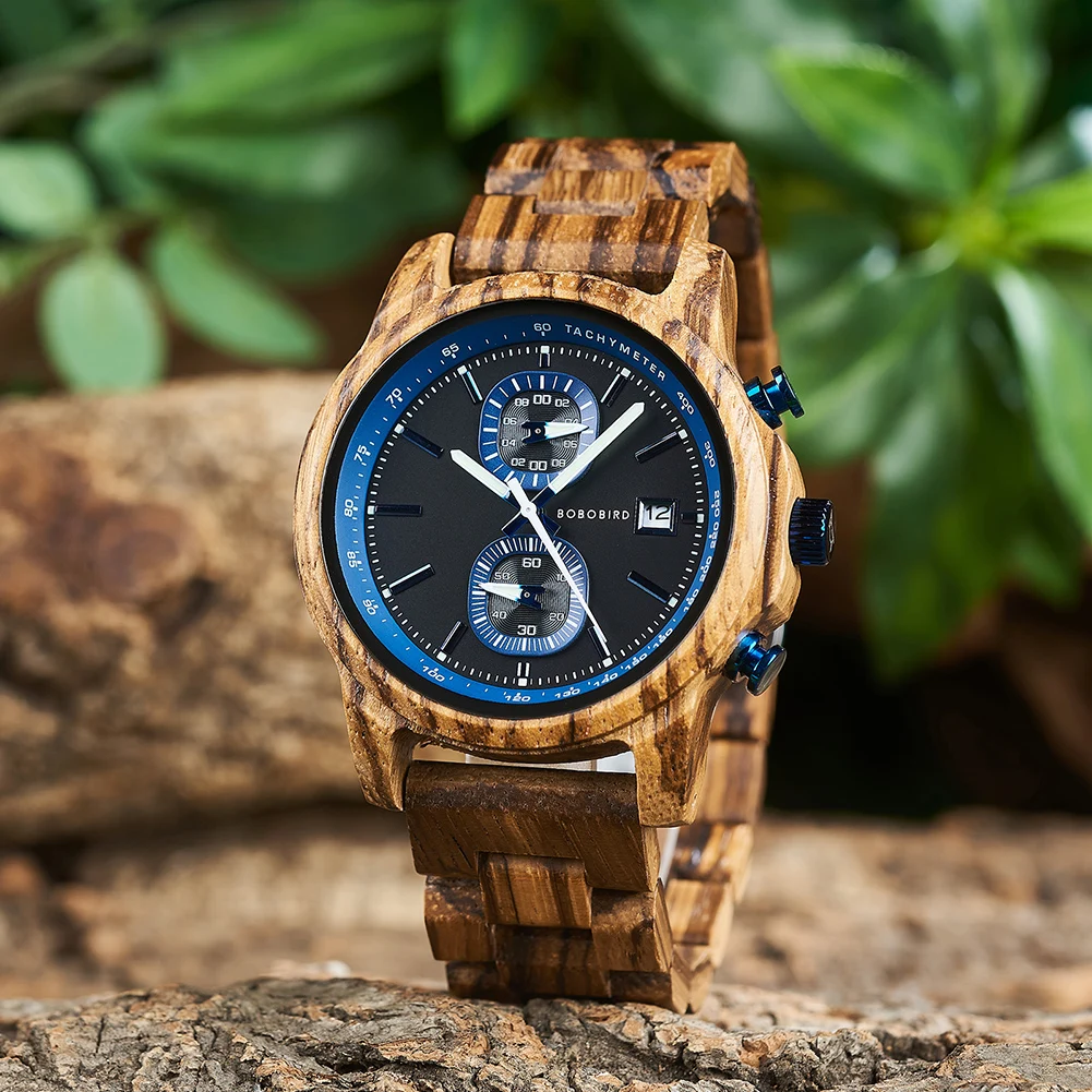 Handcrafted BOBO BIRD Wooden Watch