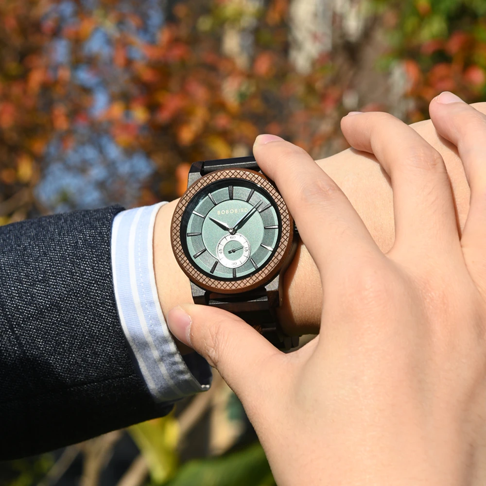 BOBO BIRD Luxury Wooden Mechanical Watch