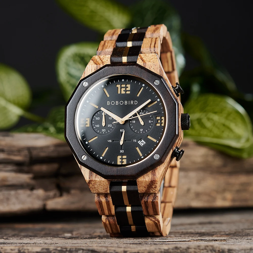 BOBO BIRD GT134 Chronograph Watch