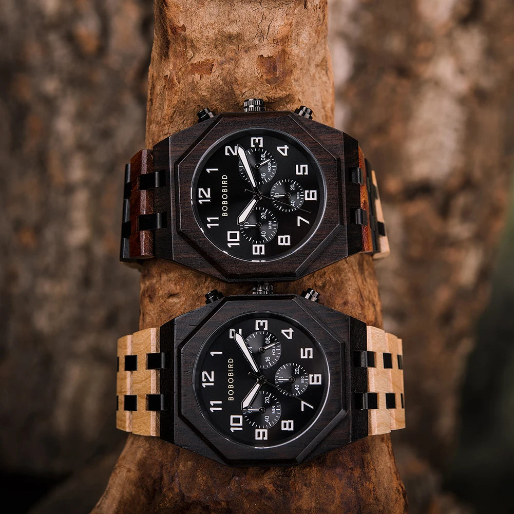 BOBO BIRD GT134 Chronograph Watch