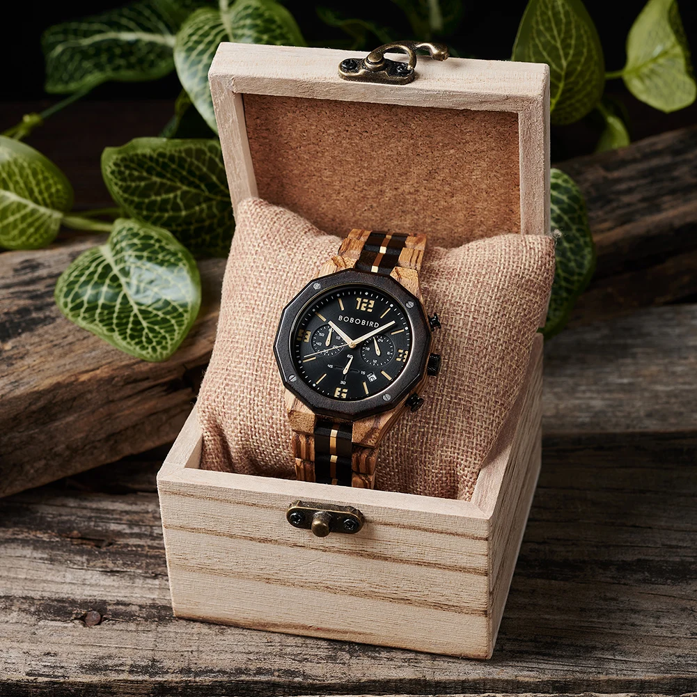 BOBO BIRD GT134 Chronograph Watch