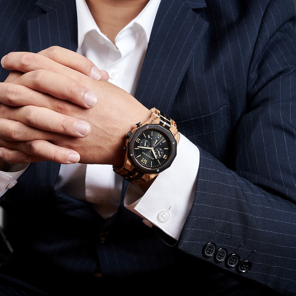 BOBO BIRD GT134 Chronograph Watch