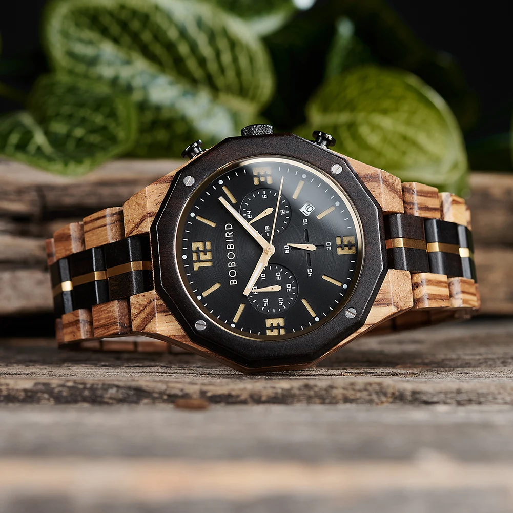 BOBO BIRD GT134 Chronograph Watch