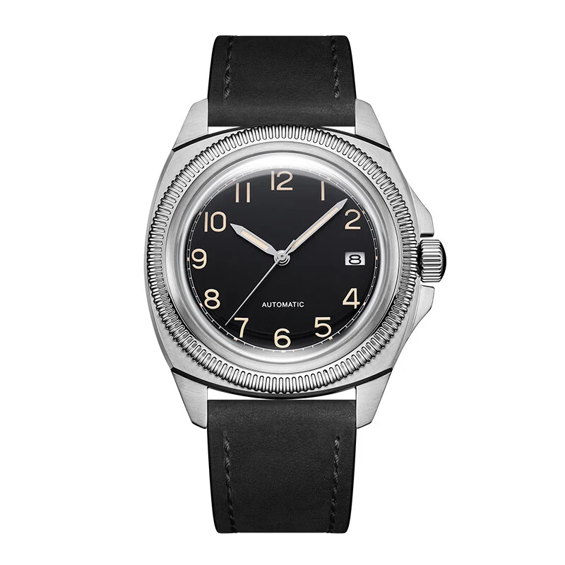 Parnis 38mm Automatic Pilot Watch
