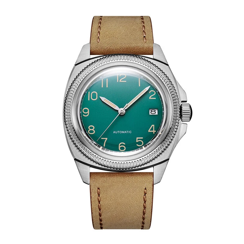 Parnis 38mm Automatic Pilot Watch