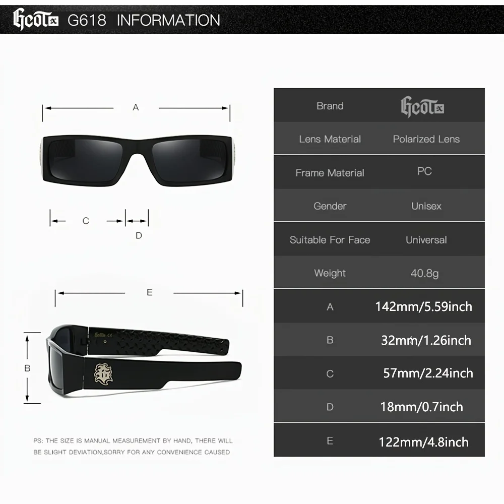 Streetwear Polarized Fashion Sunglasses