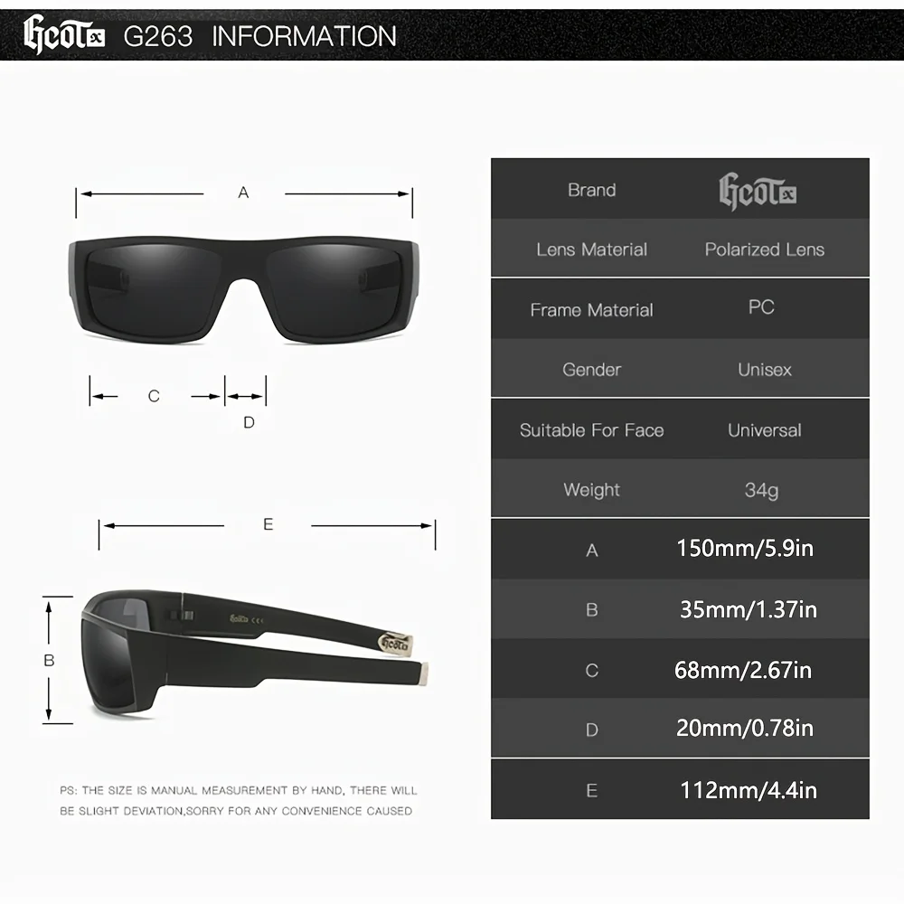 Skull Wraparound Sunglasses GCOTX G263