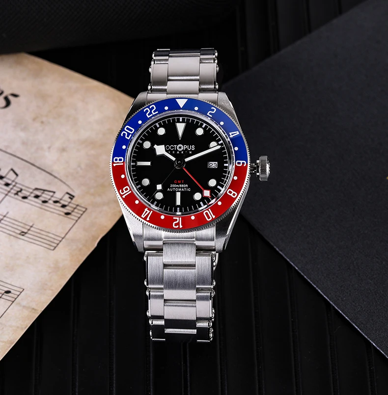 Octopus Kraken GMT Automatic Dive Watch