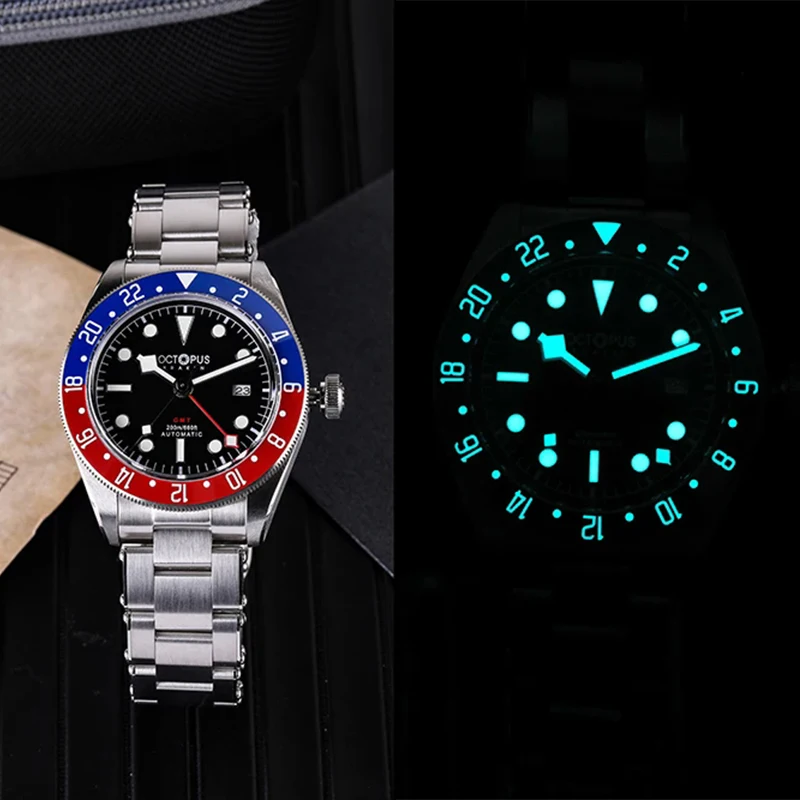 Octopus Kraken GMT Automatic Dive Watch