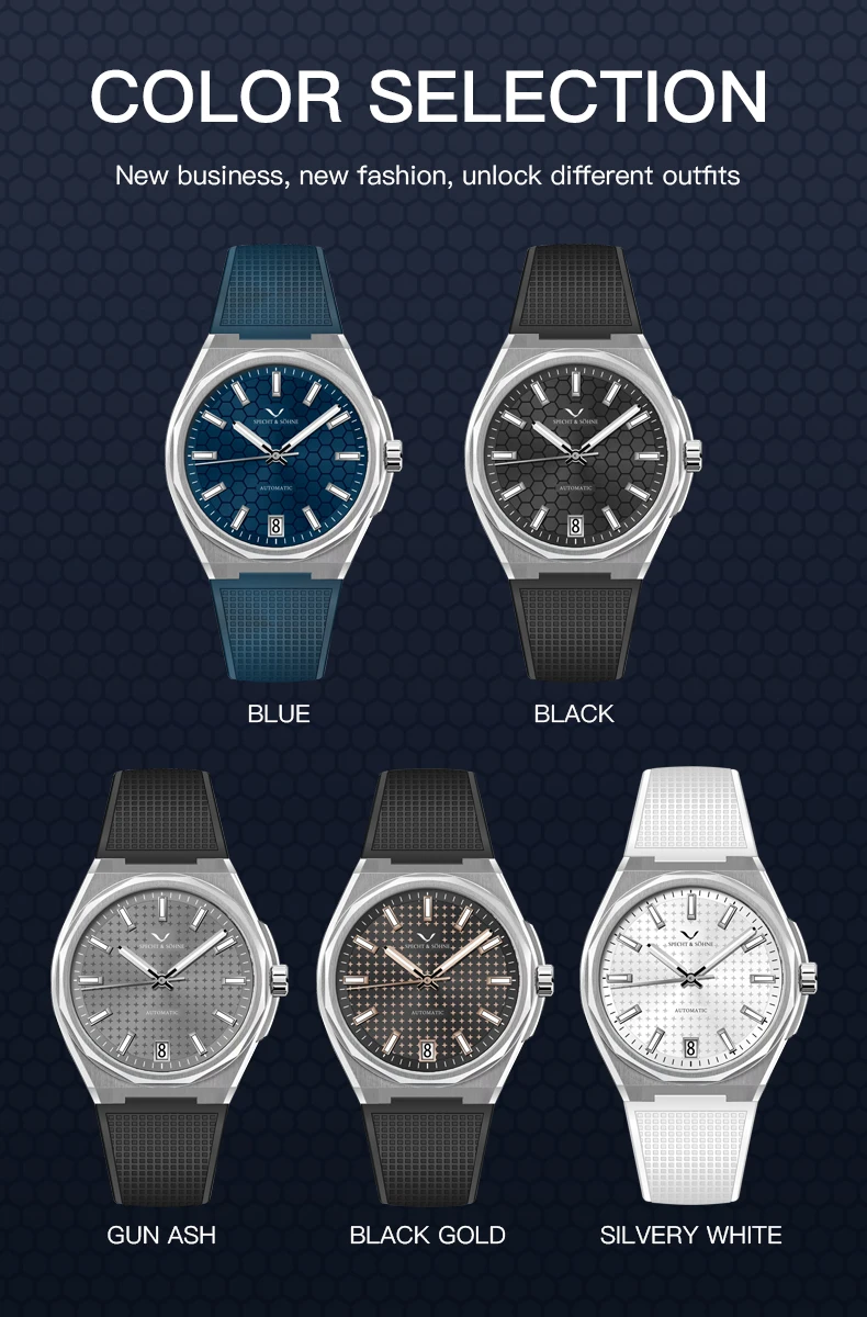 Specht & Söhne Honeycomb Dial Watch