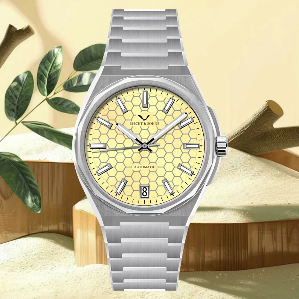 Specht & Söhne Honeycomb Dial Watch