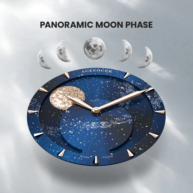 AGELOCER Astronomer Moon Phase Watch