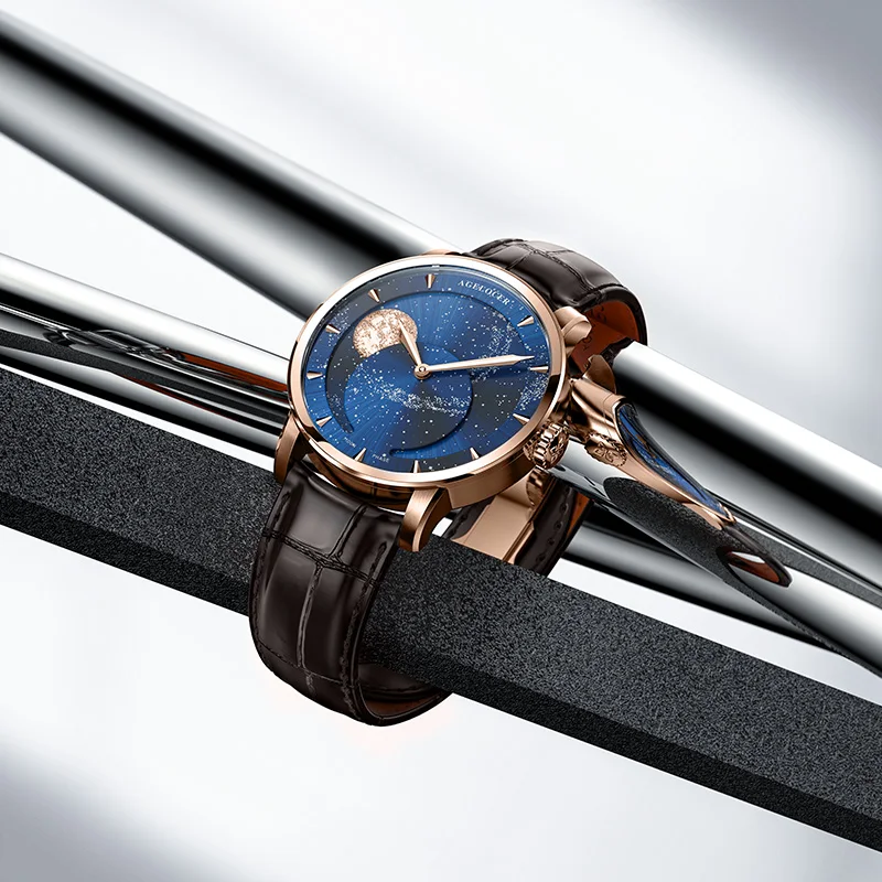 AGELOCER Astronomer Moon Phase Watch